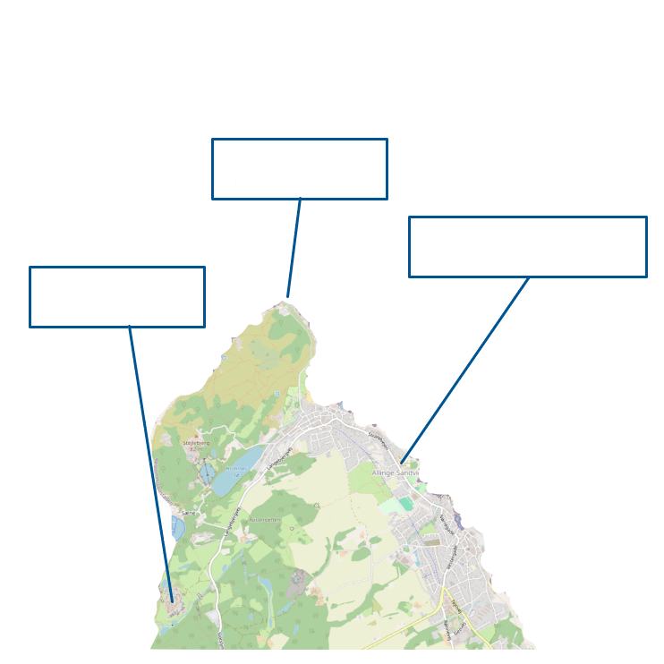 Opbygning af geografisk struktur
